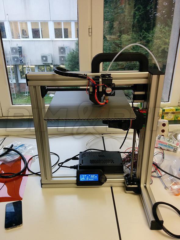Une imprimante 3D de coffrages